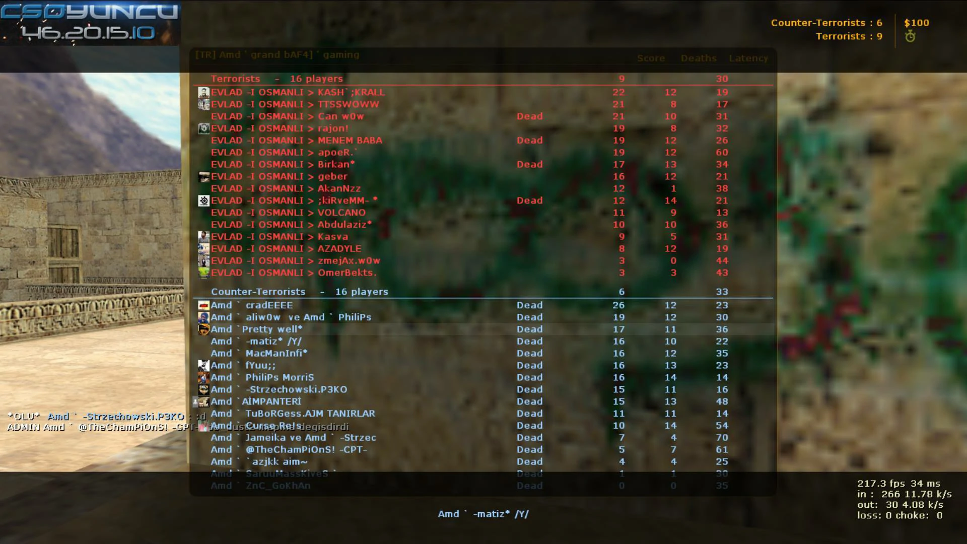 Amd klan maçı